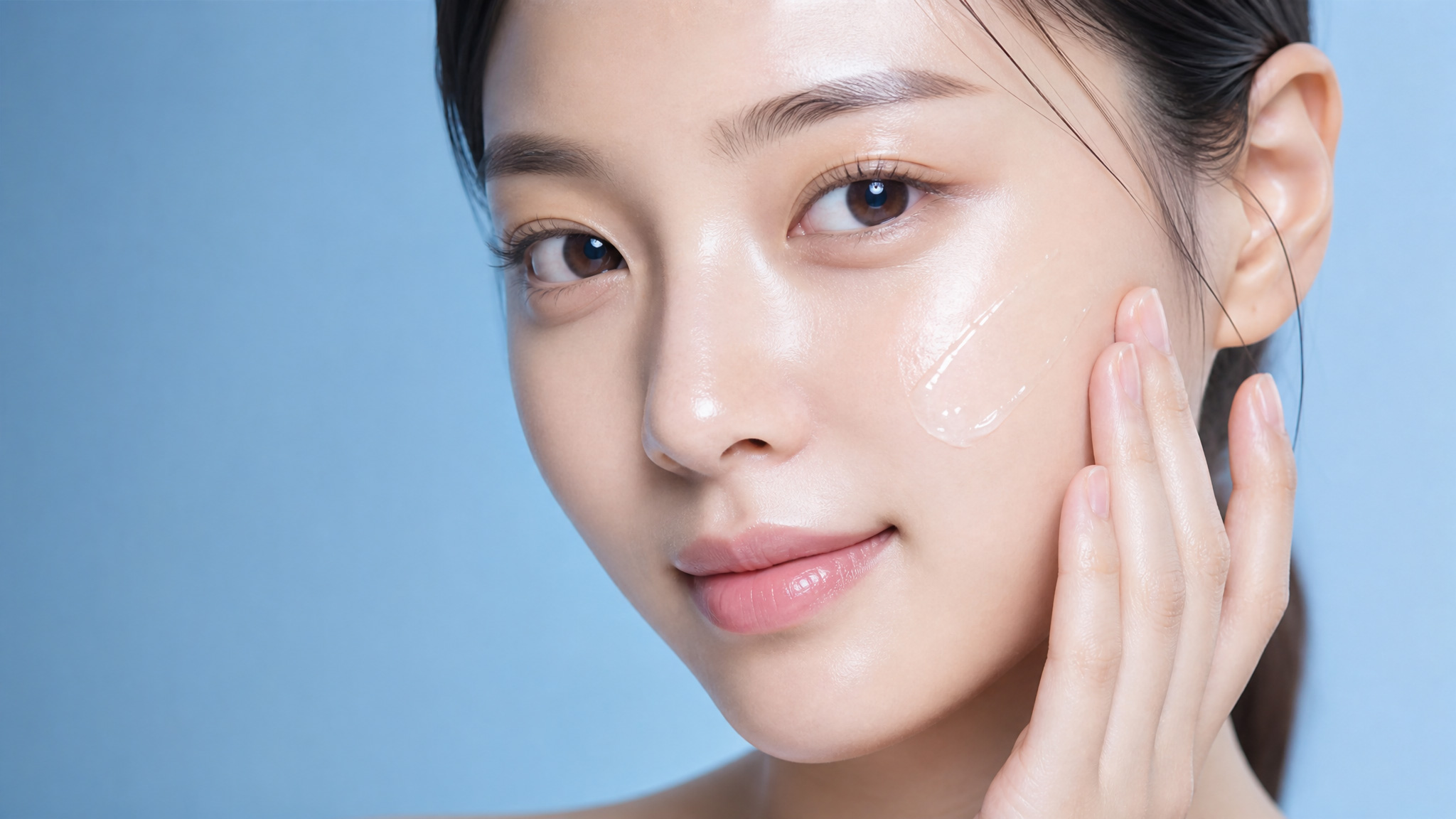 Schone en gehydrateerde huid na acne behandeling bij Huidinstituut Vanessa Karreman.
